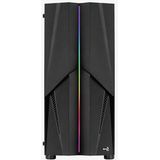 Aerocool - Mecha ARGB - Mid Tower PC Gaming Case - Zwart - Tempered Glass Window