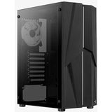 Aerocool - Mecha ARGB - Mid Tower PC Gaming Case - Zwart - Tempered Glass Window
