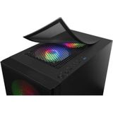 Mars Gaming - MCZW - Compact PC Case - Wit - MicroATX - RGB Verlichting