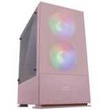 Mars Gaming - MCZ - PC Behuizing - Roze - MicroATX - Mesh