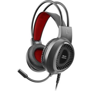 Mars Gaming MH120 hoofdtelefoon/headset Bedraad Hoofdband Gamen Zwart