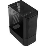 Aerocool - Quantum Mesh - PC Midi Tower - Zwart - Staal - LED RGB Verlichting