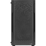 Aerocool - Trinity Mini - Mini ATX Tower Case - Zwart - Tempered Glass - 1 x 12cm FRGB Fans