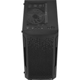 Aerocool - Trinity Mini - Mini ATX Tower Case - Zwart - Tempered Glass - 1 x 12cm FRGB Fans
