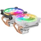 Mars Gaming - MCPU220 - Koelventilator - Wit - DUAL ARGB Verlichting