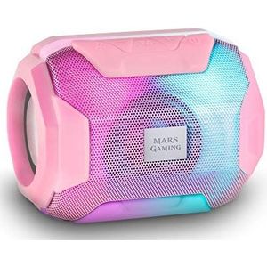 Mars Gaming MSBAXP Draagbare & party speaker Draadloze stereoluidspreker Roze 10 W