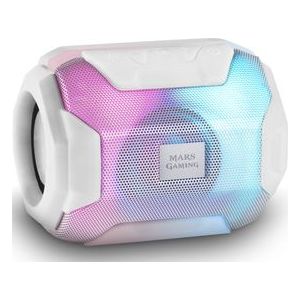 Mars Gaming - MSBAX - Bluetooth Luidspreker - Wit - RGB Verlichting
