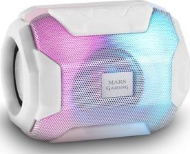 Mars Gaming - MSBAX - Bluetooth Luidspreker - Wit - RGB Verlichting