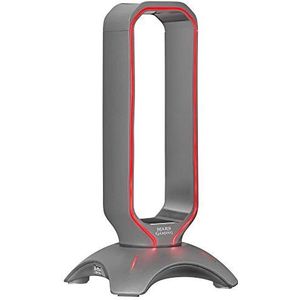Mars Gaming - MHHX - Hoofdtelefoonstandaard - Grijs - USB 2.0 - RGB Flow LED