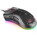 Mars Gaming - MMEX Premium Gaming Muis - Zwart - Optische Schakelaars - RGB Verlichting