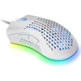 MMEX - Gaming Muis - Zwart - Ultralicht - RGB Verlichting