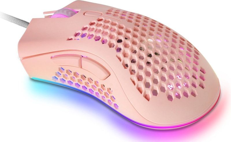 Mars Gaming - MMEX Premium Gaming Muis - Zwart - 32000 DPI - RGB Verlichting