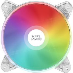 Mars Gaming - MFD - Computer Behuizing - Ventilator - 12 cm - Wit