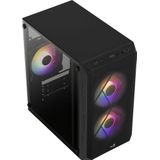ATX Semi-tower Box Aerocool CS107V2 Black