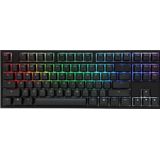 Ducky One 2 TKL Gaming toetsenbord, MX-blauw, RGB LED - zwart, CH-Layout