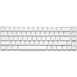 Ducky One 2 SF Gaming toetsenbord, MX-Silent-rood, RGB LED - wit