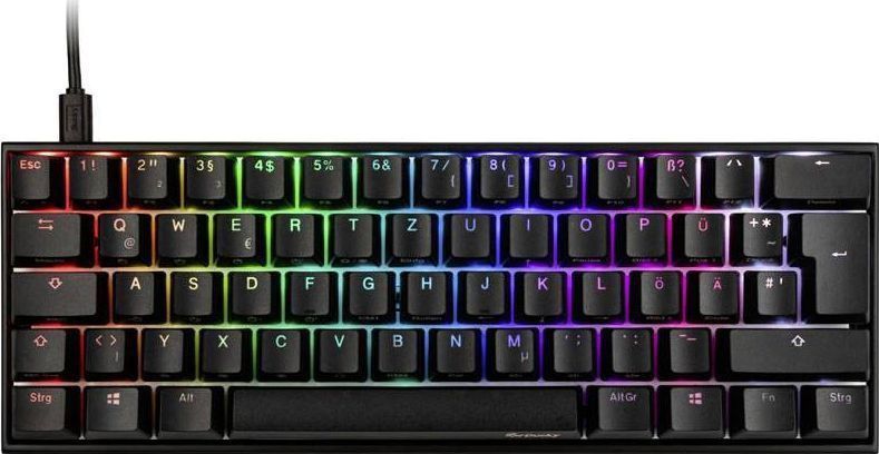 Ducky - Mecha Mini - Toetsenbord - Zwart - Mechanisch - Cherry MX Black Schakelaars