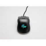 Ducky Feather Gaming-muis USB Zwart 7 Toetsen 16000 dpi Verlicht