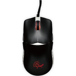 Ducky - Veer - Muis - Zwart - Bedraad - 16.000 DPI