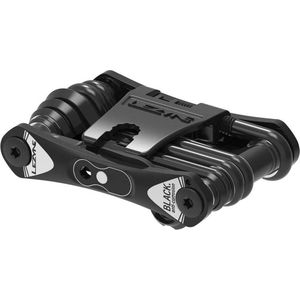 Lezyne Multi Tool Rap II 19 Co2 - Lichtgewicht - Gereedsschap set fiets - Multi tool voor fietsen - Aluminium - Zwart
