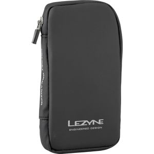 Lezyne Pocket Organizer Bag - 15x7.6x2 cm - Compacte fietstas voor in je wielershirt - Waterafstotende rits - Nylon - Zwart