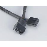 Akasa - PWM Verlengkabel - Zwart - 30 cm