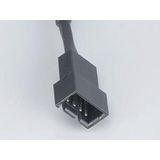 Akasa - PWM Verlengkabel - Zwart - 30 cm