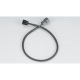 Akasa - PWM Verlengkabel - Zwart - 30 cm