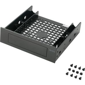 Akasa - Montageframe - Accessoires voor Harde Schijven - Zwart - Antivibratiebuffers