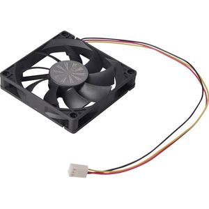 Akasa - DFS801512M - PC Ventilator - Zwart - 80 mm