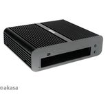 Akasa - Euler - PC Behuizing - Zwart - Aluminium