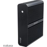 Akasa - Euler - PC Behuizing - Zwart - Aluminium