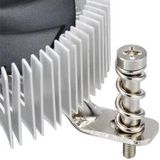 Akasa - AK-CC7129BP01 - CPU-koeler - Zwart - Laagprofiel