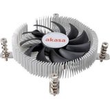 Akasa - AK-CC7129BP01 - CPU-koeler - Zwart - Laagprofiel