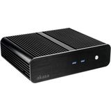 Akasa - Euler S - PC-behuizing - Zwart - Fanless Thin-Mini-ITX
