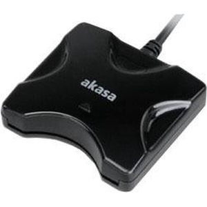 Akasa - AK-CR-03BKV2 - Smartcardlezer - Zwart - USB 2.0
