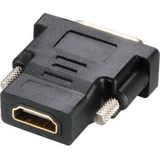 Akasa dvi male to hdmi femaleadapter met gold plated contacts, *DVIM, *HDMIF