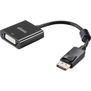 Akasa DisplayPort to DVI active converter, 20cm (for DP and DP++)