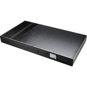 Akasa - Galileo TU - PC-behuizing - Zwart - Aluminium