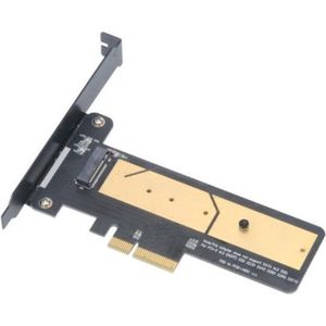 Akasa M.2 SSD - PCIe adapter insteekkaart met heatsink cooler en thermal pad, Full height and Low profile bracket included - GEEN SSD