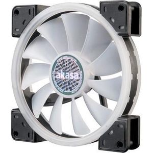 Akasa - Vegas TLY - PC Ventilator - Transparant - Zwart - 140 mm