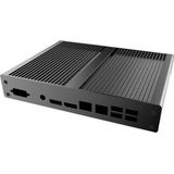 Akasa - Laplace ST V2 - Mini-STX Behuizing - Zwart - Aluminium - VESA-compatibel