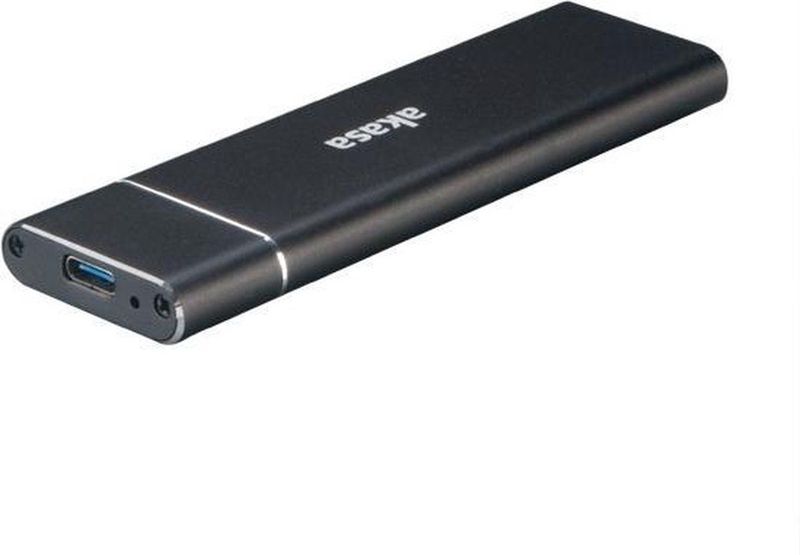Akasa USB 3.1 Gen2 Superspeed+ - Up To 10Gb/S Ali Enclosure For M.2 (NGFF) SSD (Supports 223 - 224