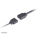 Akasa - AK-CBLD07-50BK - 3-Pin aRGB LED Splitter - 50cm - Zwart
