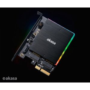 Akasa - AK-PCCM2P-03 - PCIe - M.2 - Zwart - 32 Gbit/s