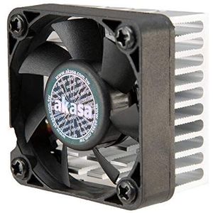 Akasa Chipsetkoeler actief (40 mm, 1 x), PC ventilator, Zwart