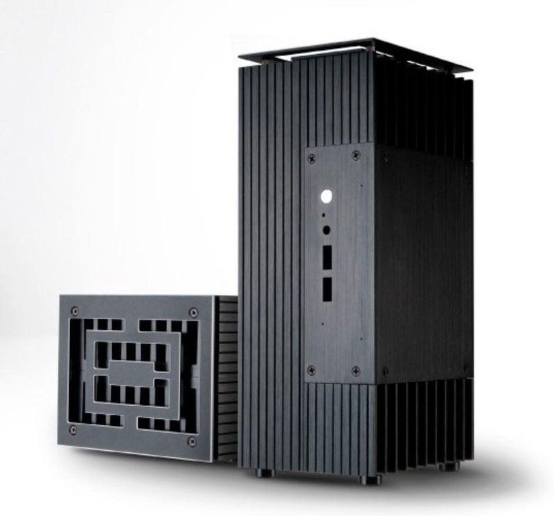 Akasa - Turing - Behuizing - Aluminium - Compact - 95 x 113.5 x 247.9mm