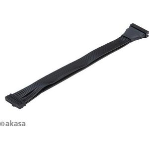 Akasa - AK-CBUB45-15BK - USB 3.0 19-pins Interne Verlengkabel - Zwart - 15cm