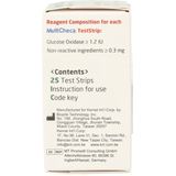 Testjezelf.nu Multicheck Glucose Strips 25 stuks