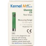 Testjezelf.nu Multicheck Glucose Strips 25 stuks